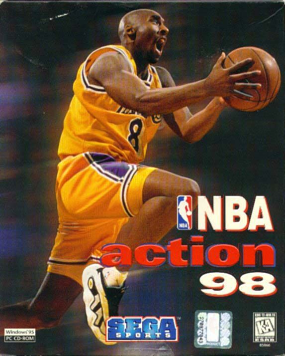 NBA Action 98 box art for Sega Saturn